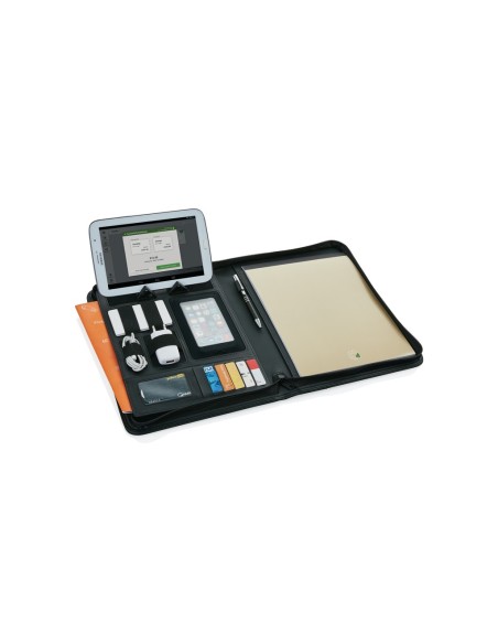 Portafolio con soporte y cremallera