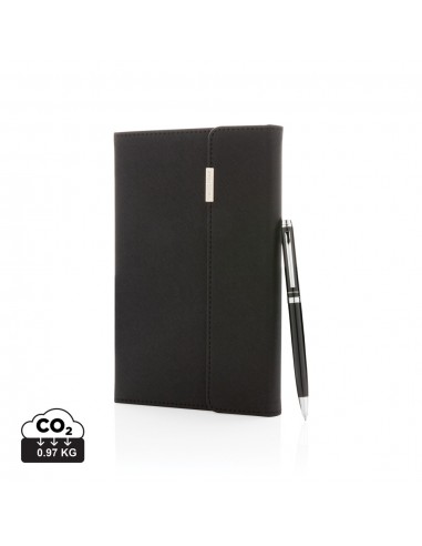 Set de libreta y bolígrafo Swiss Peak deluxe A5