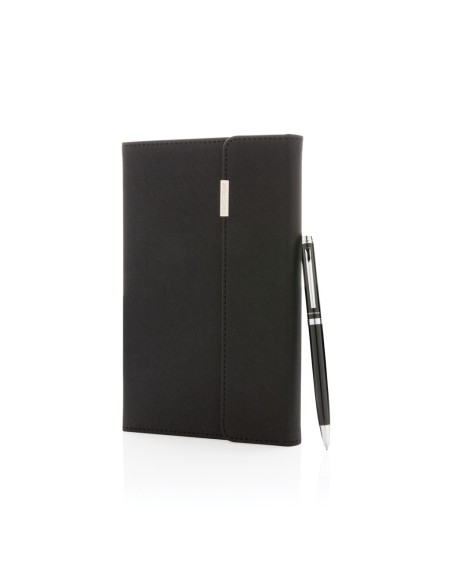 Set de libreta y bolígrafo Swiss Peak deluxe A5