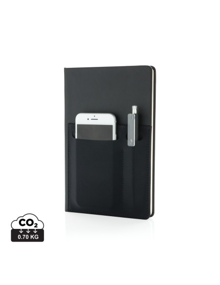 Libreta A5 Deluxe con bolsillos inteligentes