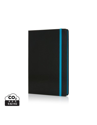 Libreta A5 deluxe tapa dura y bordes a color