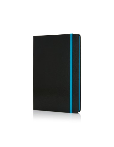 Libreta A5 deluxe tapa dura y bordes a color