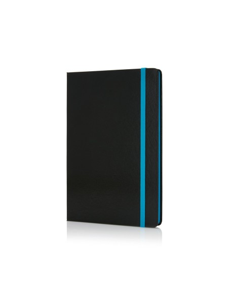 Libreta A5 deluxe tapa dura y bordes a color