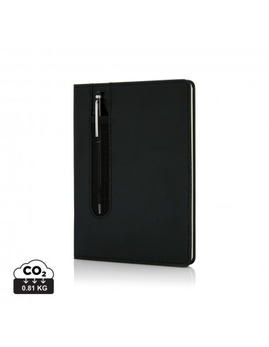 Libreta A5 PU básica con bolígrafo táctil