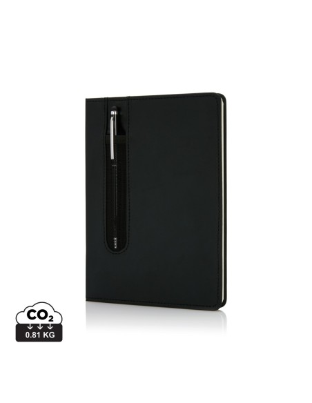 Libreta A5 PU básica con bolígrafo táctil