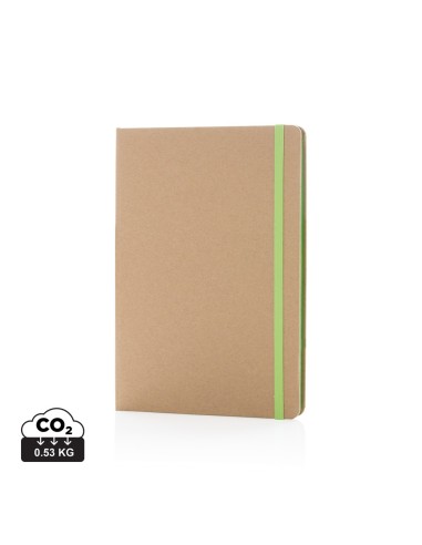 Libreta A5 reciclada de kraft