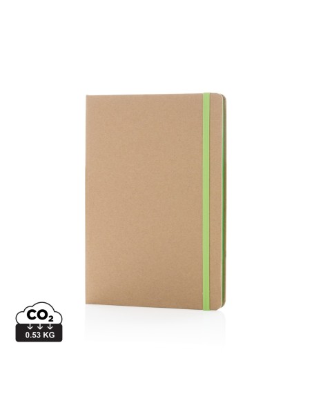 Libreta A5 reciclada de kraft