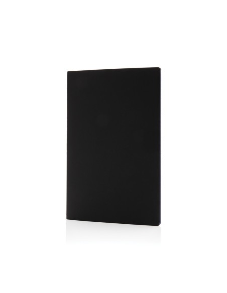 Libreta de tapa blanda de PU con borde de color