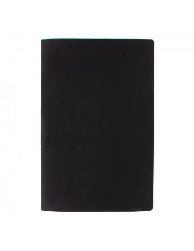 Libreta de tapa blanda de PU con borde de color