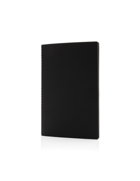 Libreta de tapa blanda de PU con borde de color