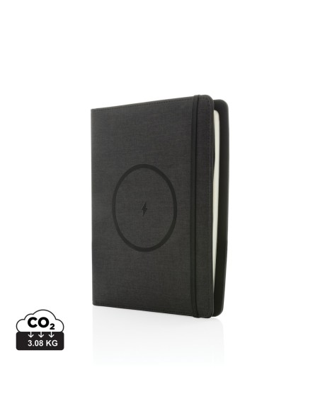 Tapa libreta A5 Air carga inalámbrica 5W y cargador 5000 mAh