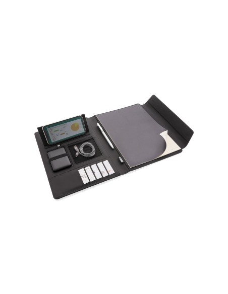 Portafolio de carga inalámbrica Fiko A4 con powerbank