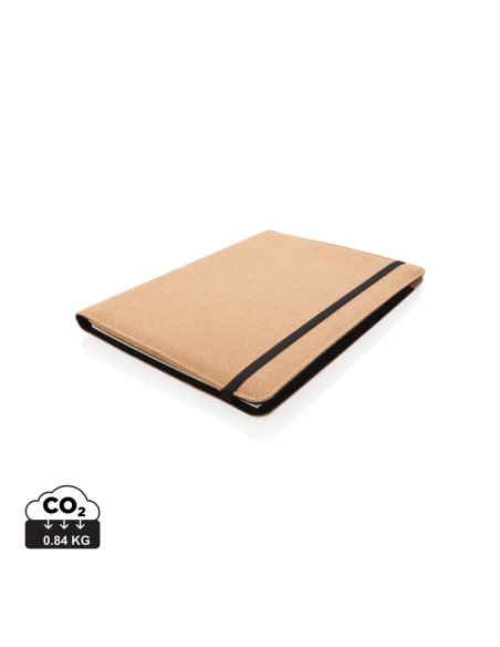 Carpeta de corcho Deluxe A4 con bolígrafo