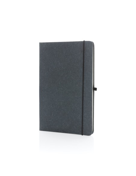 Libreta A5 de cuero reciclado de tapa dura
