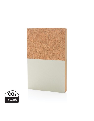 Cuaderno A5 de corcho y kraft