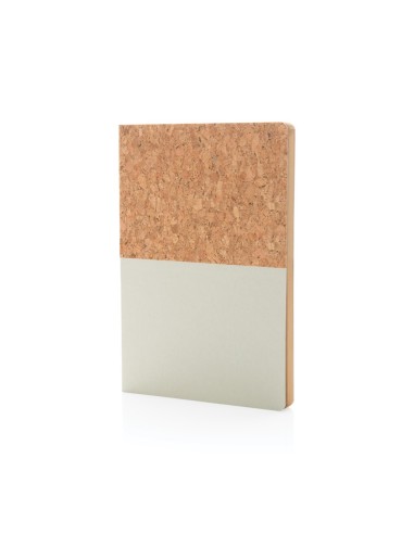 Cuaderno A5 de corcho y kraft
