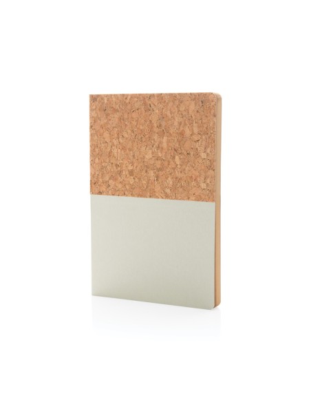 Cuaderno A5 de corcho y kraft