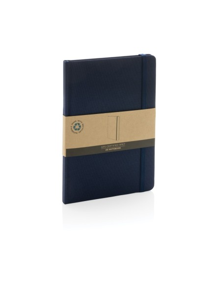 Libreta A5 RPET con certificación GRS