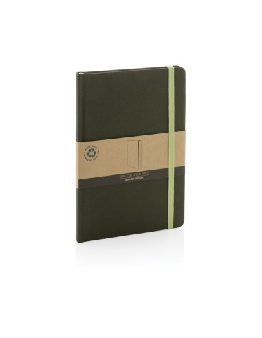 Libreta A5 RPET con certificación GRS