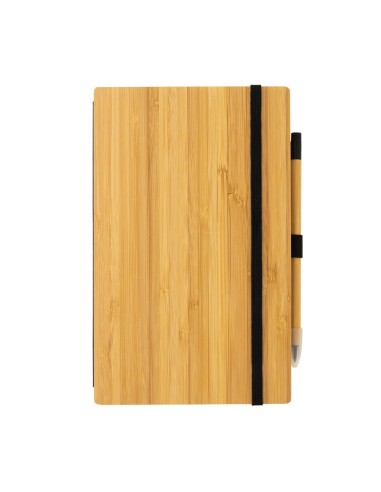 Set de cuaderno y lápiz infinito de bambú
