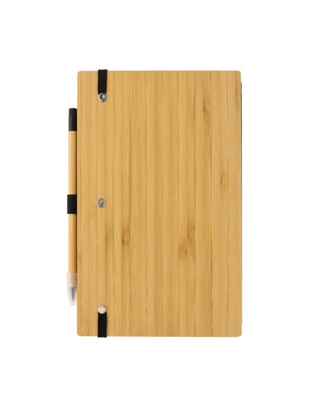 Set de cuaderno y lápiz infinito de bambú
