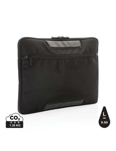 Funda para portátil Swiss Peak AWARE ™ RPET...