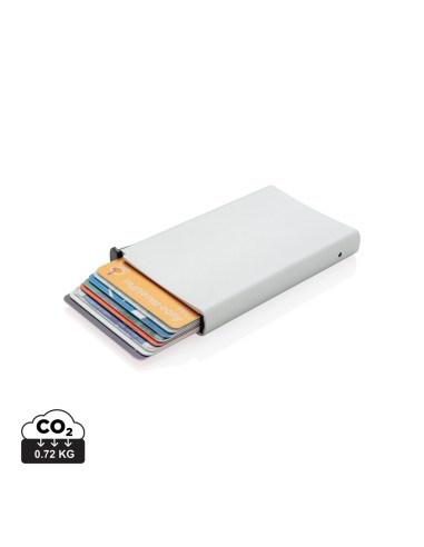 Tarjetero RFID de aluminio estándar