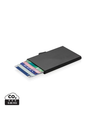 Tarjetero RFID C-Secure de aluminio