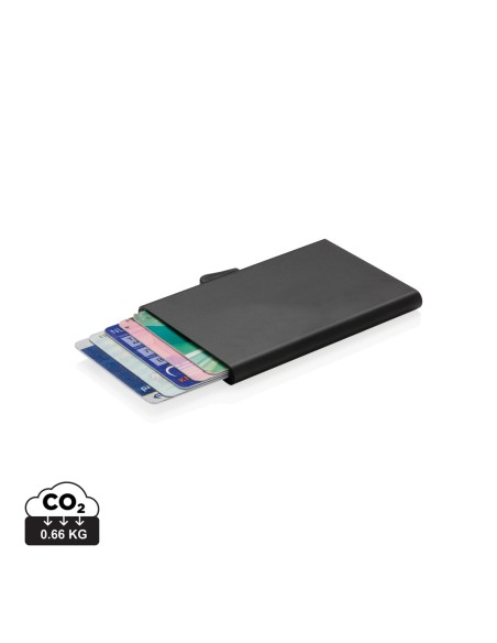 Tarjetero RFID C-Secure de aluminio