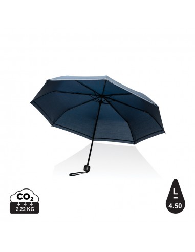 Mini paraguas RPET reflectante 190T Impact AWARE ™