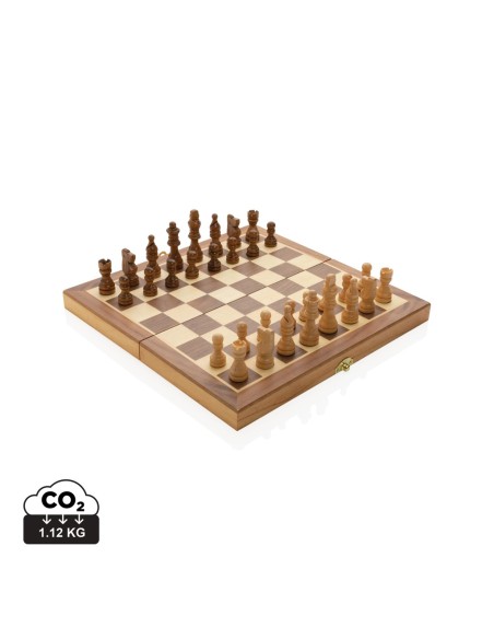 Juego de ajedrez plegable Luxury de madera