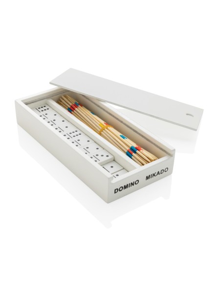 Mikado/domino Deluxe en caja de madera