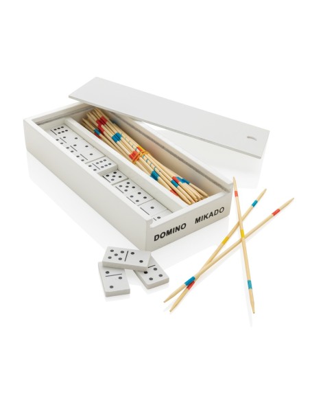 Mikado/domino Deluxe en caja de madera
