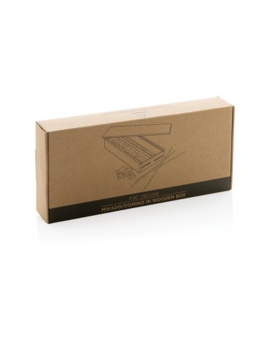 Mikado/domino Deluxe en caja de madera
