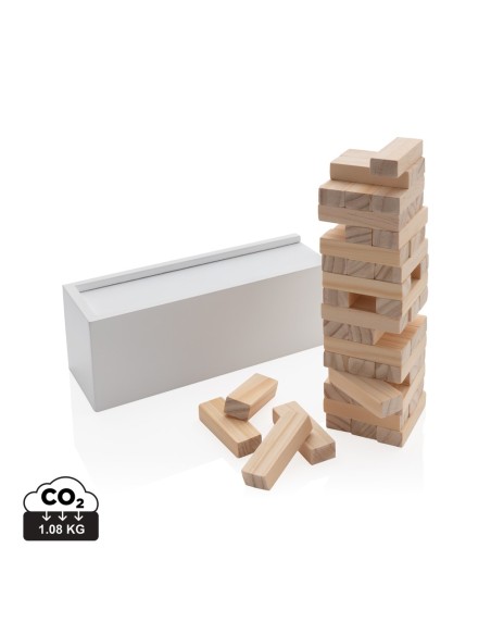 Juego apilamiento de bloques de madera Deluxe