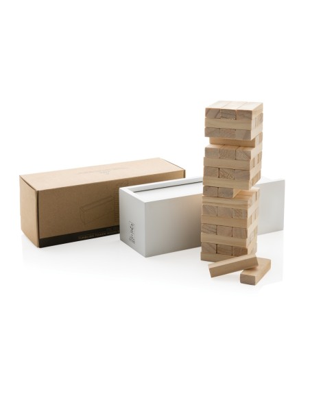 Juego apilamiento de bloques de madera Deluxe