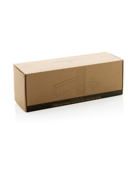 Juego apilamiento de bloques de madera Deluxe