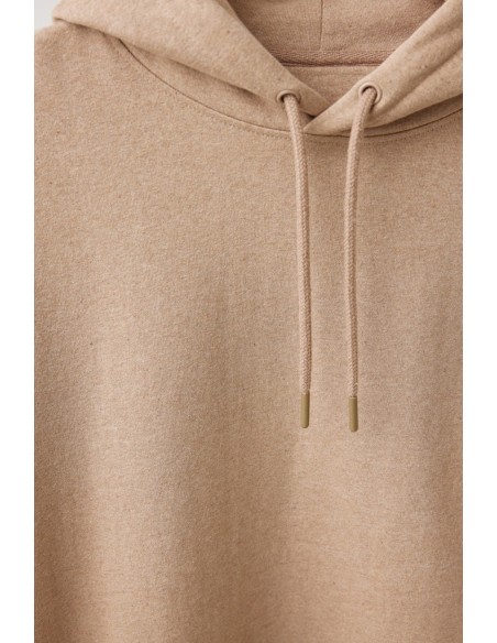 Sudadera Iqoniq Torres algodón reciclado sin teñir