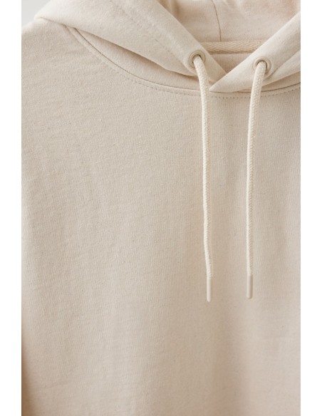 Sudadera Iqoniq Torres algodón reciclado sin teñir