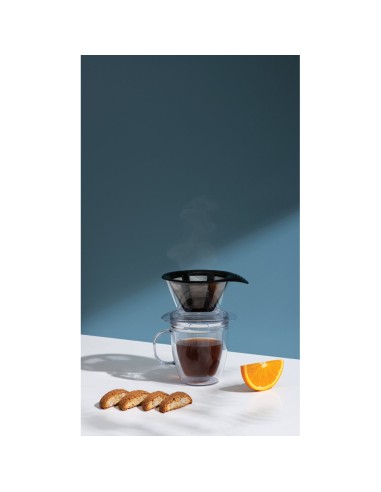 POUR OVER Filtro de cafe y taza isotermica