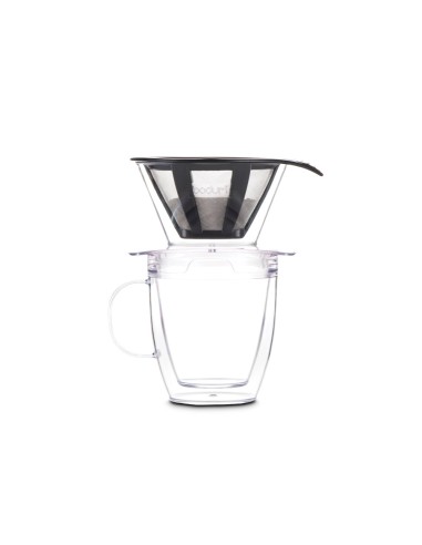 POUR OVER Filtro de cafe y taza isotermica