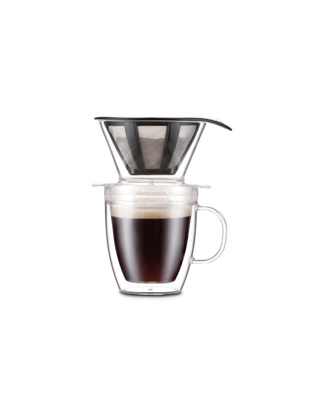 POUR OVER Filtro de cafe y taza isotermica