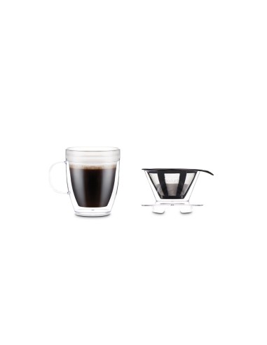 POUR OVER Filtro de cafe y taza isotermica