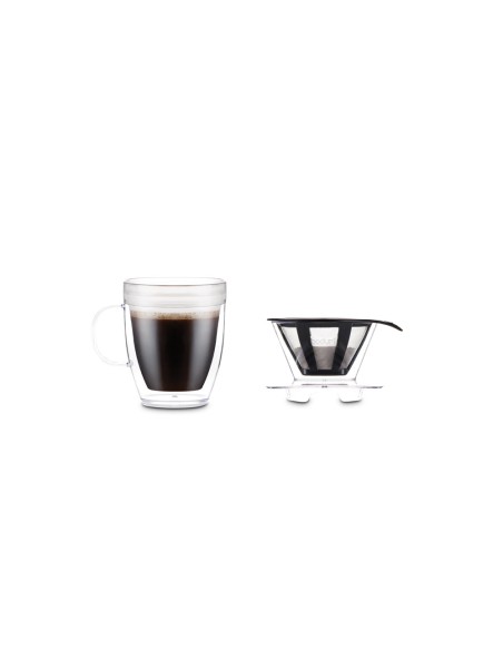 POUR OVER Filtro de cafe y taza isotermica