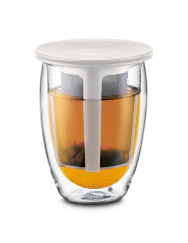 TEA FOR ONE Vaso doble pared 350ml