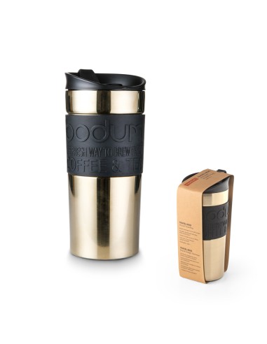 TRAVEL MUG STEEL Taza de viaje 350ml