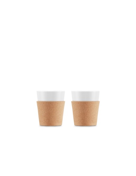 BISTRO 170 Juego de 2 tazas en porcelana 170ml