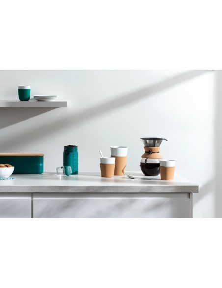 BISTRO 600 Juego de 2 tazas en porcelana 600ml