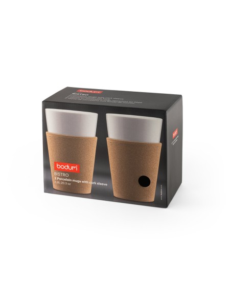 BISTRO 600 Juego de 2 tazas en porcelana 600ml